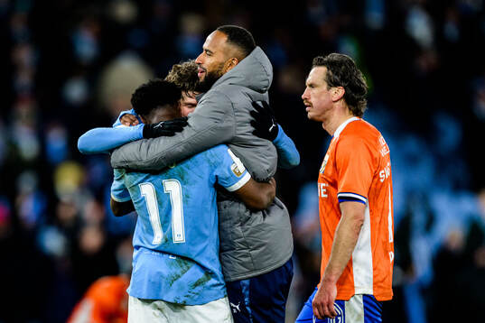Malmö FFs Emmanuel Ekong, Oliver Berg och Isaac Kiese