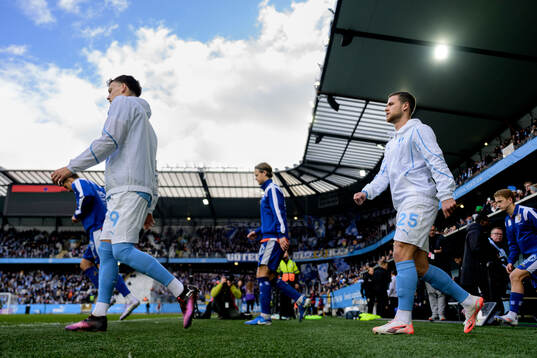 Malmö FFs Colin Rösler och Gabriel Busanello