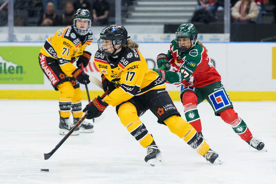 Luleås Erica Rieder och Frölundas Sofie Lundin
