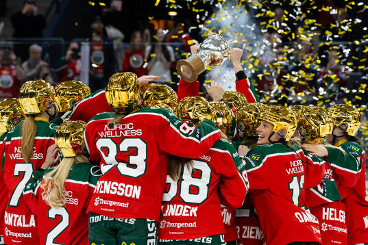 under final tre i SDHL mellan Frölunda och Luleå