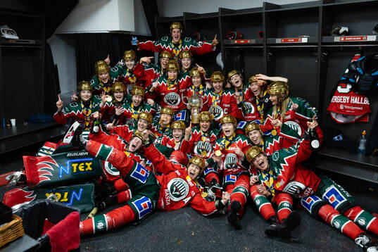 Bläddra bland fler bilder av Ishockey, SDHL, Final 3, Frölunda - Luleå