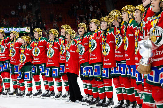 under final tre i SDHL mellan Frölunda och Luleå