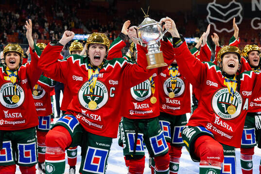Frölundas Sofie Lundin, Hanna Olsson och Michelle Karvinen