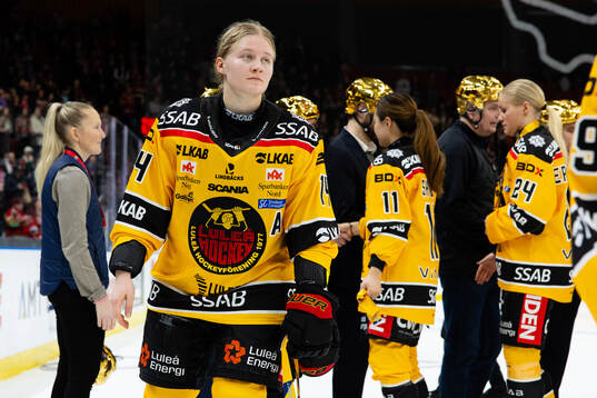 Luleås Wilma Sjölund  deppar