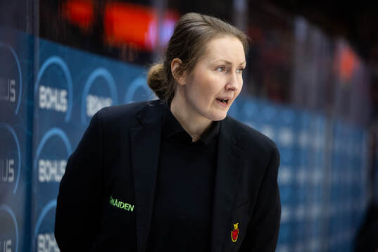 Luleås assisterande tränare Rosa Lindstedt