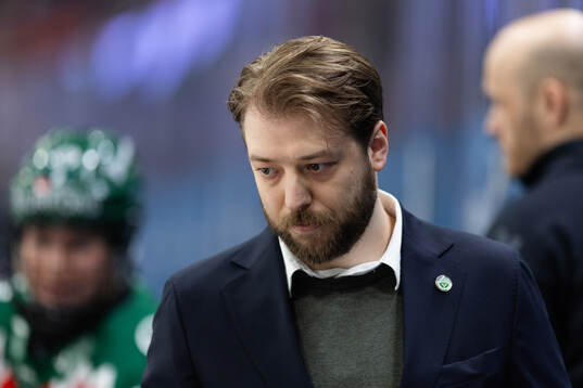 Frölundas assisterande tränare Marcus Anselm