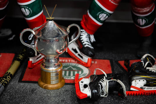 Kronprinsessan Margaretas Pokal i Frölundas omklädningsrum
