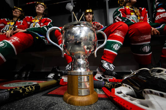 Kronprinsessan Margaretas Pokal i Frölundas omklädningsrum