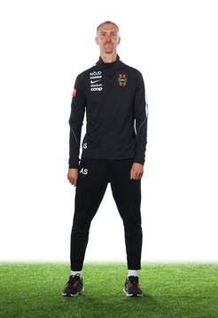 Brommapojkarnas fystränare Axel Sundberg
