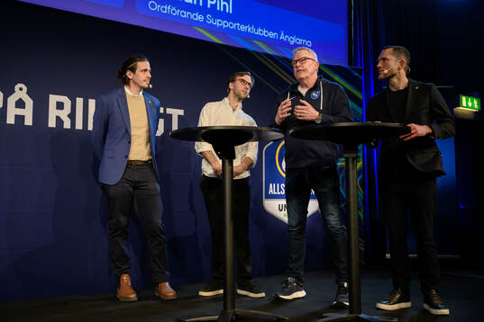 Expertpanel med BK Häckens fotbollschef Martin Ericsson,