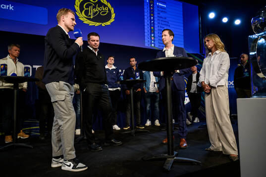 Elfsborgs manager Oscar Hiljemark och BK Häcken tränare