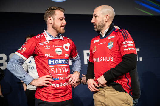 Degerfors tränare William Lundin och Östers
