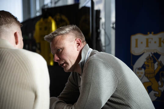 IFK Göteborgs tränare Stefan Billborn