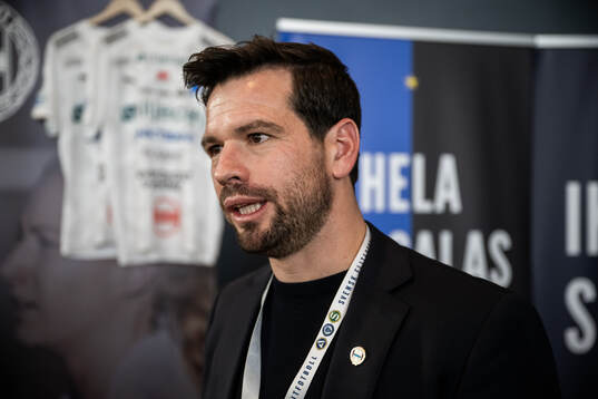 Värnamos tränare Ferran Sibila