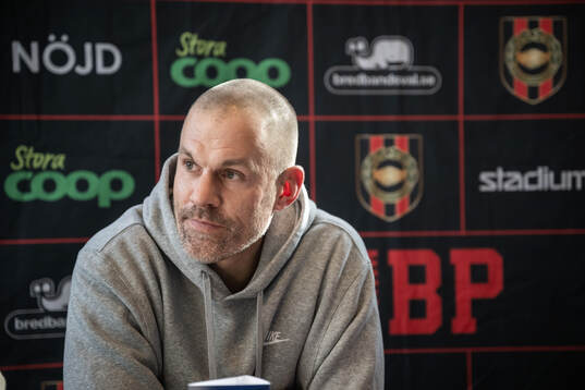 Brommapojkarnas tränare Ulf Kristiansson