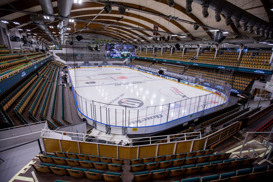 Visionite arena innan kvartsfinal ett i Hockeyallsvenskan