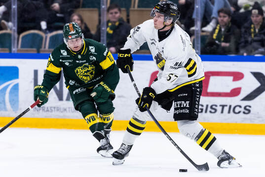 Björklövens Marcus Nilsson och AIKs Alfred Barklund