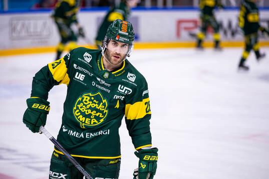 Björklövens Mathew Maione innan kvartsfinal ett i