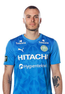 Västerås målvakt André Bernardini