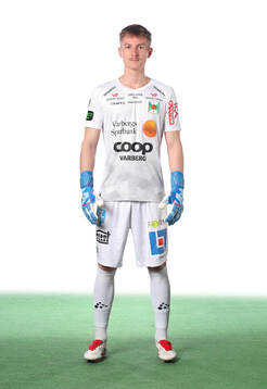 Varbergs målvakt Viktor Dryselius