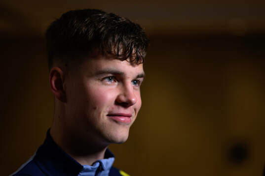 Samuel Dahl of the Swedish men's national football team