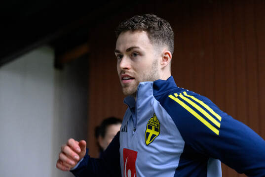 Gabriel Gudmundsson of the Swedish men's national football