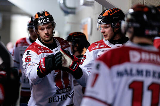 Örebros Filip Berglund och Christopher Mastomäki