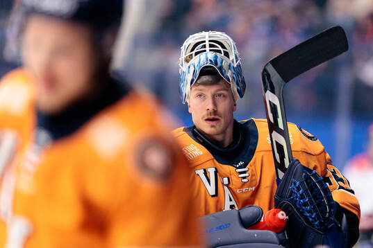 Växjös målvakt Emil Larmi