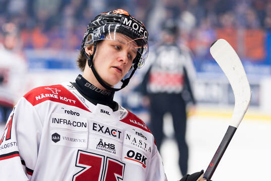 Örebros Patrik Puistola deppar