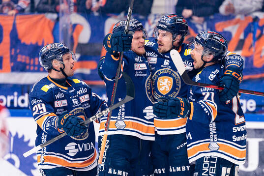 Växjös Sebastian Strandberg, Ludvig Nilsson, Emil Larsson
