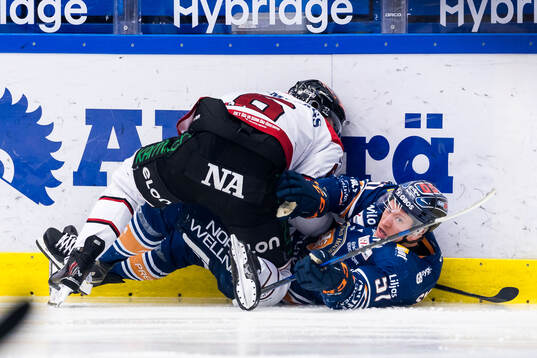 Örebros Filip Berglund och Växjös Emil Sylvegård
