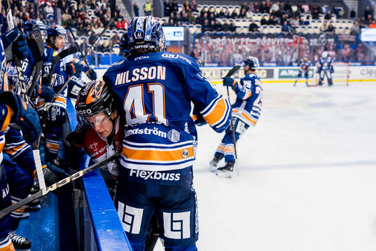 Örebros Patrik Puistola och Växjös Ludvig Nilsson