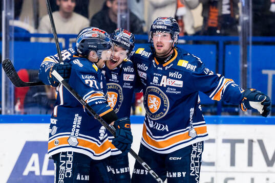 Växjös Brian Cooper, Hugo Gustafsson och Martin Lundberg