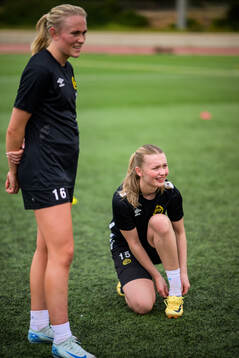 Emilia Bengtsson och Elin Johansson
