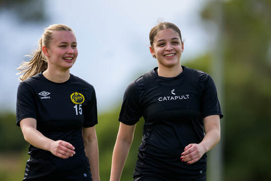 Elin Johansson och Jennifer Brinck