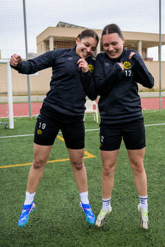 Jennifer Brinck och Hedvig Petersson