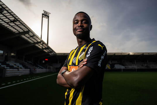 Häckens nyförvärv Brice Wembangomo