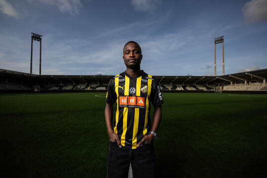 Häckens nyförvärv Brice Wembangomo