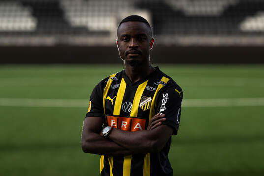 Häckens nyförvärv Brice Wembangomo