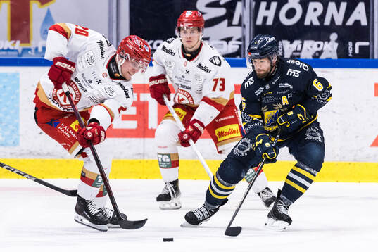 Kalmars John Dahlström och Södertäljes Olli Vainio