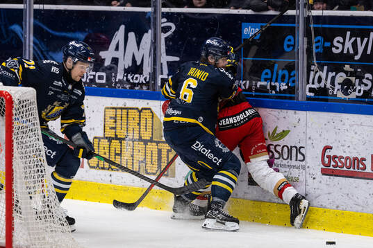 Södertäljes Olli Vainio Kalmars Albin Nilsson