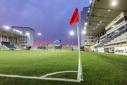 Interiör vy av Bilbörsen Arena