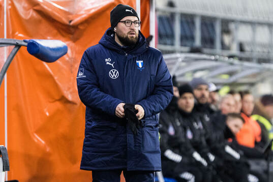 Malmö FFs tränare Jonas Valfridsson