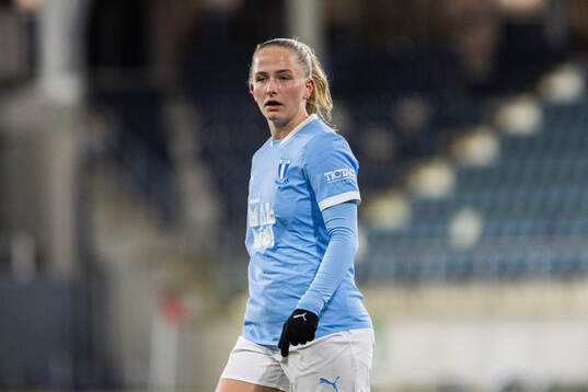 Malmö FFs Tuva Skoog deppar