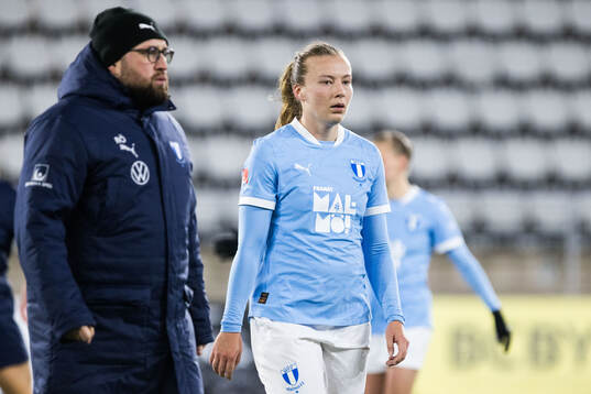 Malmö FFs Sara Kanutte Sørensen Fornes deppar