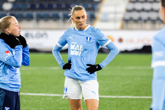 Malmö FFs Beatrice Persson deppar