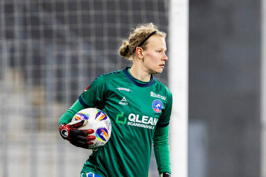 Linköpings målvakt Cajsa Andersson