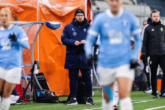 Malmö FFs tränare Jonas Valfridsson