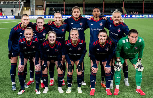 Rosengårds startelva ställer upp för en lagbild