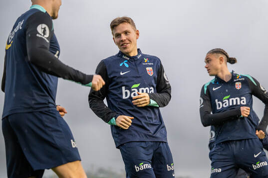 Jens Petter Hauge of the Norwegian national football team